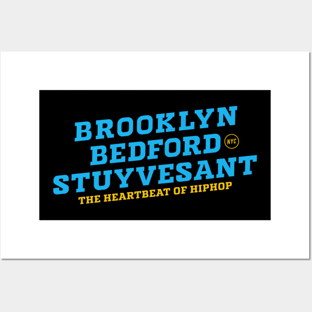 Bedford Stuyvesant Beats - Exploring the Heartbeat of Hip-Hop Wall Art by Boogosh